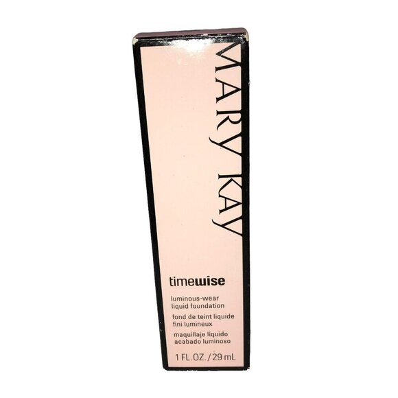 Ivory 3 Mary Kay TimeWise Luminous-Wear Liquid Foundation 1 FL OZ - Picture 4 of 9